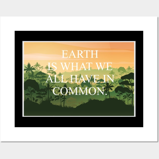 Earth Shirt Design 2020 Wall Art by vpdesigns